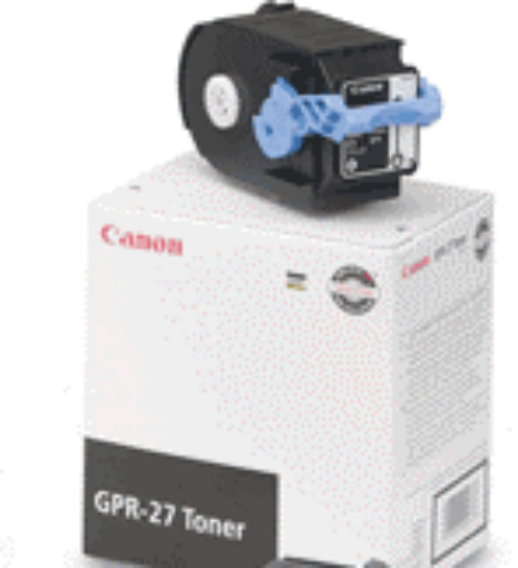 Picture of Canon 9645A008AA (GPR-27BK) Black Toner Printer Cartridge (10000 Yield)