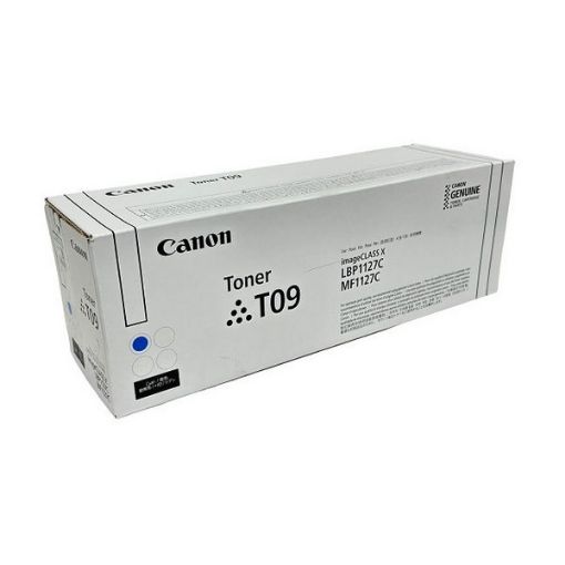 Picture of Canon 3019C005AA (Canon T09) Cyan Toner Cartridge (5,900 Yield)