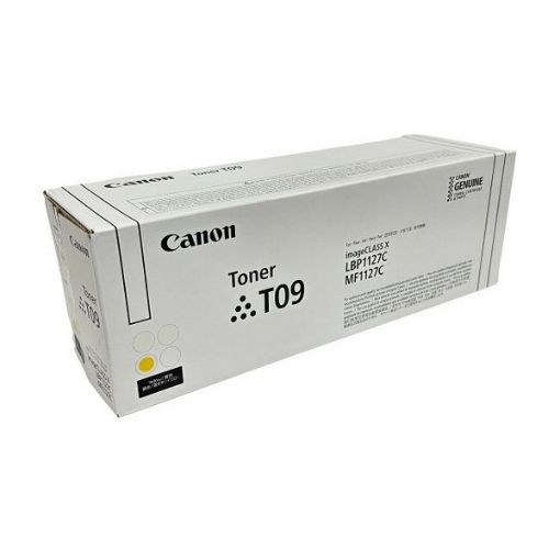 Picture of Canon 3017C005AA (Canon T09) Yellow Toner Cartridge (5,900 Yield)