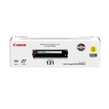 Canon 6269B001AA (Canon 131Y, CRG-131Y) Yellow Toner Cartridge (1500 Yield) Canon 6269B001AA (Canon 131Y, CRG-131Y) Yellow Toner Cartridge (1500 Yield)
