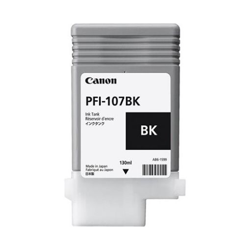 Picture of Canon 6705B001 (PFI-107Bk) Black Ink Cartridge (130 Yield)