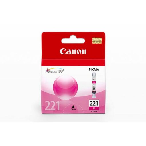 Picture of Canon 2948B001 (CLI-221M) Magenta Inkjet Cartridge (420 Yield)