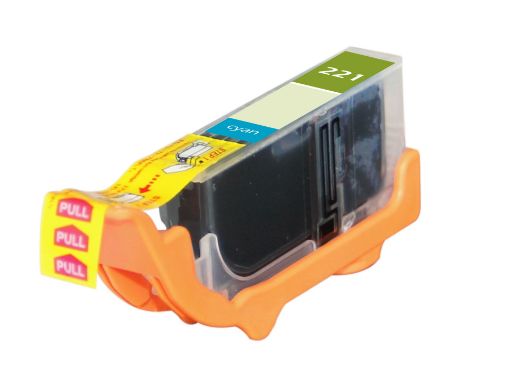 Picture of Compatible 2947B001 (CLI-221C) Cyan Inkjet Cartridge (420 Yield)