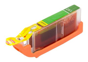 Remanufactured 6516B001 (CLI-251Y) High Yield Yellow Inkjet Cartridge (400 Yield) Remanufactured 6516B001 (CLI-251Y) High Yield Yellow Inkjet Cartridge (400 Yield)