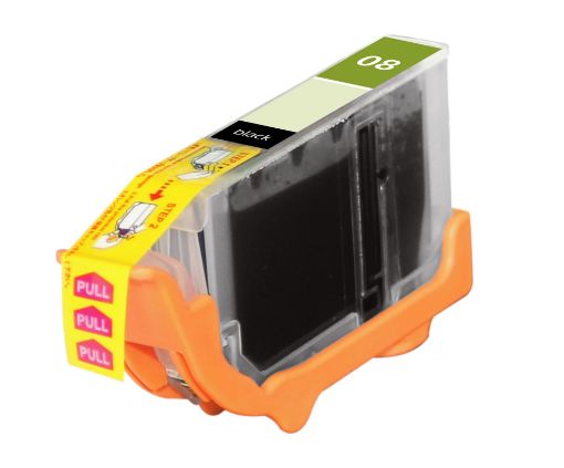 Picture of Compatible 0620B002 (CLI-8BK, Canon 8) Black Inkjet Cartridge