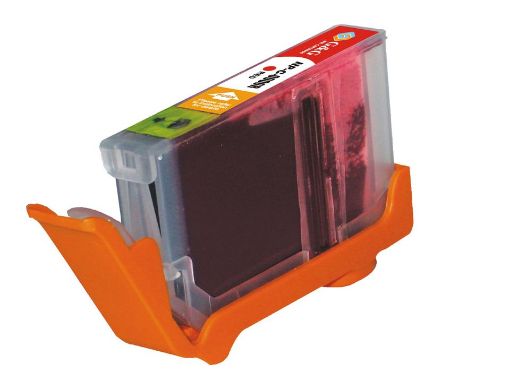 Picture of Compatible 0626B002 (CLI-8R, Canon 8) Red Inkjet Cartridge