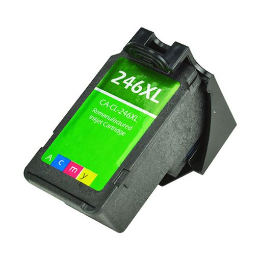 Picture of Remanufactured 8280B001AA (CL-246XL) High Yield Black Inkjet Cartridge (300 Yield)