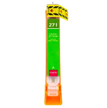 Compatible 0338C001AA (CLI-271XLM) High Yield Magenta Ink Cartridge (300 Yield)  Compatible 0338C001AA (CLI-271XLM) High Yield Magenta Ink Cartridge (300 Yield)