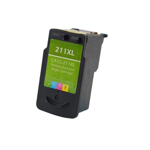 Picture of Remanufactured 2975B001 (CL-211XL) High Yield Color Ink Cartridge (350 Yield)