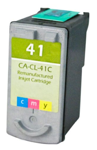 Picture of Remanufactured 0617B002 (CL-41) High Yield Tri-Color Inkjet Cartridge (308 Yield)