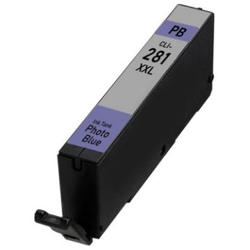 Remanufactured 1984C001 (CLI-281XXLPB) Extra High Yield Photo Blue Ink Tank (11700 ml) Remanufactured 1984C001 (CLI-281XXLPB) Extra High Yield Photo Blue Ink Tank (11700 ml)