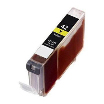 Compatible 6387B002 (CLI-42Y) Yellow Inkjet Cartridge Compatible 6387B002 (CLI-42Y) Yellow Inkjet Cartridge