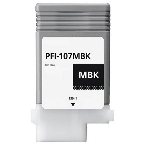 Picture of Remanufactured 6704B001 (PFI-107MBK) Matte Black Ink Cartridge (130 ml)