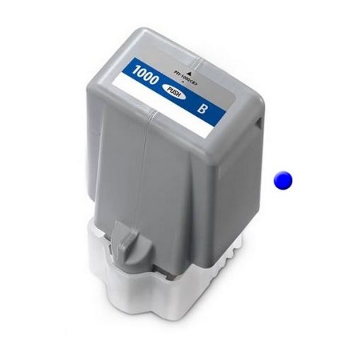 Picture of Remanufactured PFI-1000Blue (0555C002) Blue Pigment Ink Cartridge (80 ml)