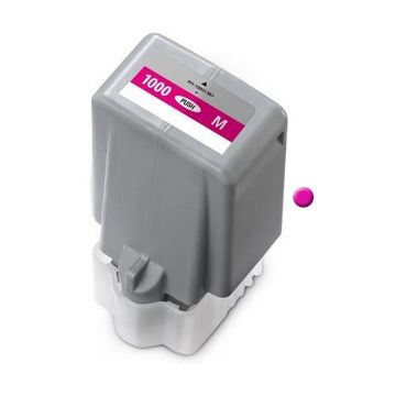Remanufactured PFI-1000M (0548C002) Magenta Pigment Ink Cartridge (80 ml)  Remanufactured PFI-1000M (0548C002) Magenta Pigment Ink Cartridge (80 ml)