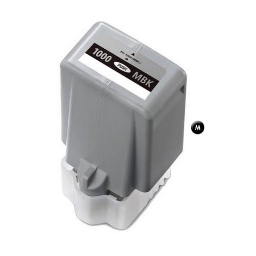 Picture of Remanufactured PFI-1000MBK (0545C002) Matte Black Pigment Ink Cartridge (80 ml)