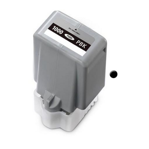 Picture of Remanufactured PFI-1000PBK (0546C002) Photo Black Pigment Ink Cartridge (80 ml)