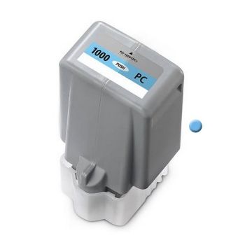Remanufactured PFI-1000PC (0550C002) Photo Cyan Pigment Ink Cartridge (80 ml)  Remanufactured PFI-1000PC (0550C002) Photo Cyan Pigment Ink Cartridge (80 ml)