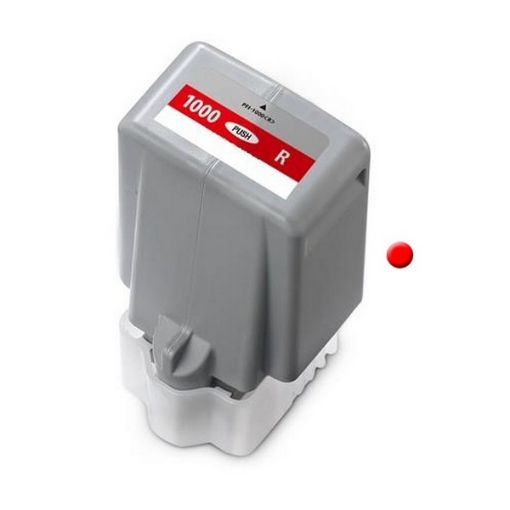 Picture of Remanufactured PFI-1000R (0554C002) Red Pigment Ink Cartridge (80 ml)