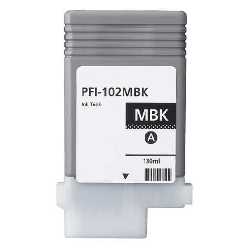 Picture of Remanufactured 0894B001 (PFI-102MBk) Matte Black Inkjet Cartridge (130 Yield)