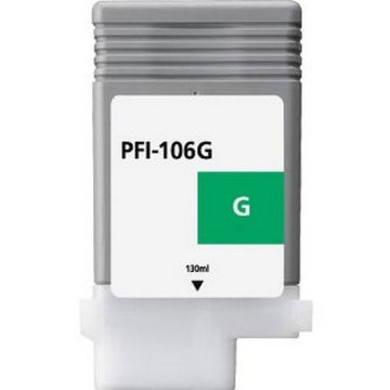 Remanufactured 6628B001AA (PFI-106Green) Green Inkjet Cartridge (130 ml)  Remanufactured 6628B001AA (PFI-106Green) Green Inkjet Cartridge (130 ml)