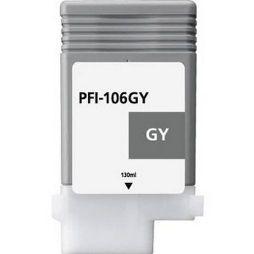 Picture of Canon 6630B001AA (PFI-106GY) Gray Inkjet Cartridge (130 ml)