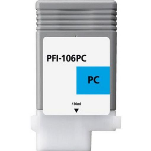 Picture of Remanufactured 6625B001AA (PFI-106PC) Photo Cyan Inkjet Cartridge (130 ml)