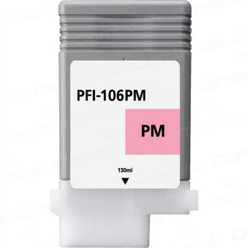 Remanufactured 6626B001AA (PFI-106PM) Photo Magenta Inkjet Cartridge (130 ml) Remanufactured 6626B001AA (PFI-106PM) Photo Magenta Inkjet Cartridge (130 ml)
