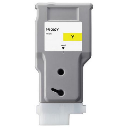 Picture of Remanufactured 8792B001 (PFI-207Y) Yellow Ink Cartridge (300 Yield)