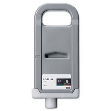 Remanufactured 0900B001 (PFI-701Bk) Black Inkjet Cartridge (700 ml)  Remanufactured 0900B001 (PFI-701Bk) Black Inkjet Cartridge (700 ml)