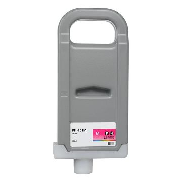 Remanufactured 0902B001 (PFI-701M) Magenta Inkjet Cartridge (700 ml)   Remanufactured 0902B001 (PFI-701M) Magenta Inkjet Cartridge (700 ml)