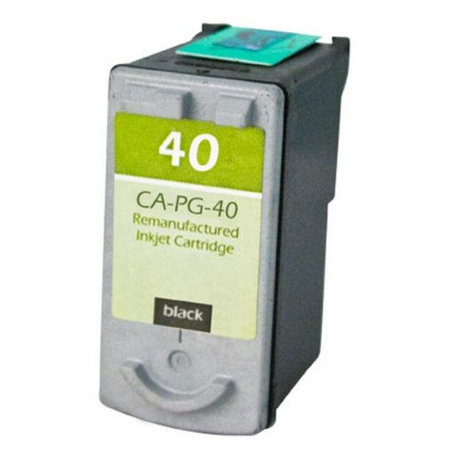 Picture of Remanufactured 0615B002 (PG-40) Black Inkjet Cartridge