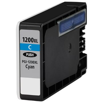 Compatible 9196B001 (PGI-1200XLC) High Yield Cyan Inkjet Cartridge (900 Yield)  Compatible 9196B001 (PGI-1200XLC) High Yield Cyan Inkjet Cartridge (900 Yield)
