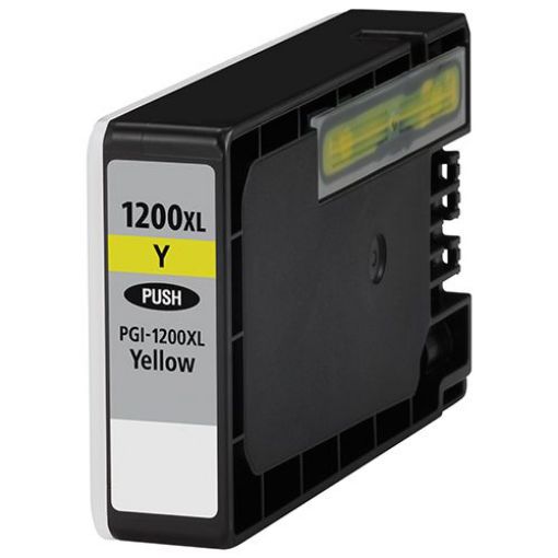 Picture of Compatible 9198B001 (PGI-1200XLY) High Yield Yellow Inkjet Cartridge (900 Yield)