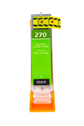 Picture of Remanufactured 0319C001AA (PGI-270XLBK) High Yield Black Ink Cartridge (500 Yield)