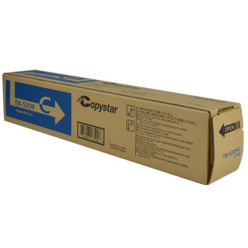 Picture of Copystar 1T02R5CCS0 (TK-5207C) Cyan Toner Cartridge (12000 Yield)