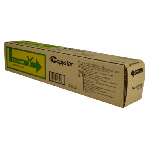 Picture of Copystar 1T02R5ACS0 (TK-5207Y) Yellow Toner Cartridge (12000 Yield)