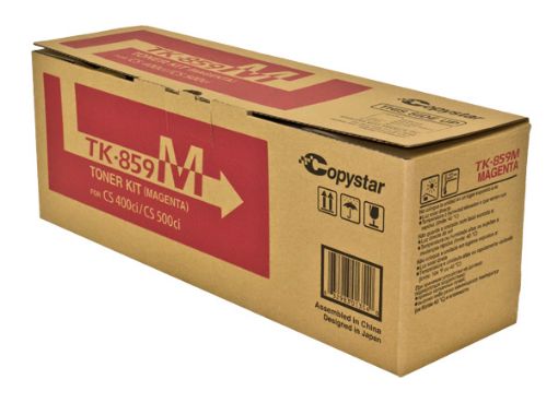 Picture of Copystar 1T02H7BCS0 (TK-859M) Magenta Toner Cartridge (18000 Yield)