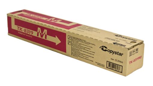 Picture of Copystar 1T02MVBCS0 (TK-8319M) Magenta Toner Cartridge (6000 Yield)