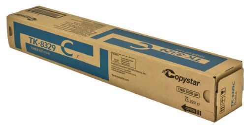 Picture of Copystar 1T02NPCCS0 (TK-8329C) Cyan Toner Cartridge (12000 Yield)