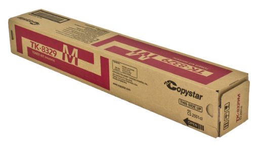 Picture of Copystar 1T02NPBCS0 (TK-8329M) Magenta Toner Cartridge (12000 Yield)