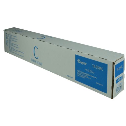 Picture of Copystar 1T02L7CCS0 (TK-8349C) Cyan Toner Cartridge (12000 Yield)