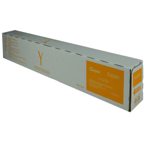 Picture of Copystar 1T02L7ACS0 (TK-8349Y) Yellow Toner Cartridge (12000 Yield)