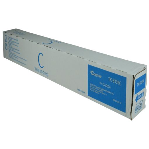 Picture of Copystar 1T02RLCCS0 (TK-8339C) Cyan Toner Cartridge (15000 Yield)