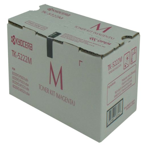 Picture of Copystar 1T02R9BUS1 (TK-5222M) Magenta Toner Cartridge (1200 Yield)