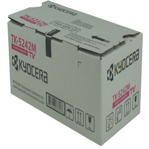 Picture of Copystar 1T02R7BUS0 (TK-5242M) Magenta Toner Cartridge (3000 Yield)