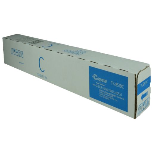 Picture of Copystar 1T02NDCCS0 (TK-8519C) Cyan Toner Cartridge (20000 Yield)