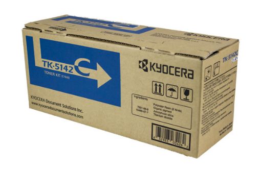 Picture of Copystar 1T02NRCUS0 (TK-5142C) Cyan Toner Cartridge (5000 Yield)