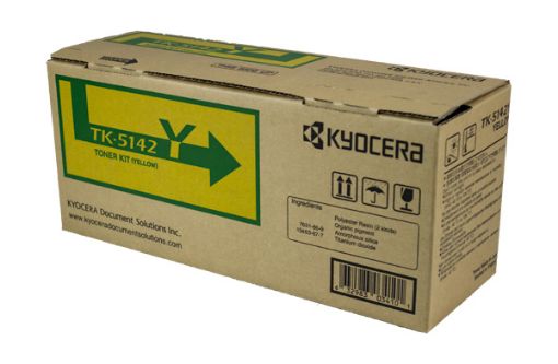 Picture of Copystar 1T02NRAUS0 (TK-5142Y) Yellow Toner Cartridge (5000 Yield)