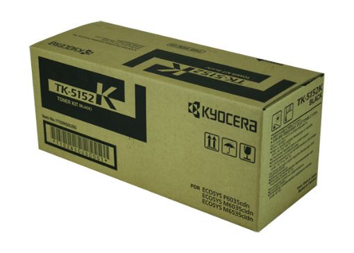 Picture of Copystar 1T02NS0US0 (TK-5152K) Black Toner Cartridge (12000 Yield)